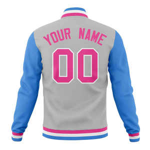 OEM Custom Logo Men's <b>Letterman</b> <b>Jacket</b> Casual Vintage Style Trendy Streetwear Wholesale Embroidery Varsity <b>Jacket</b> - Product Image 3