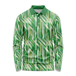 Camiseta de Hombre, Nuevo Estilo, Diseño Sólido, Manga Larga, Transpirable, Poliéster/Algodón, Corte Regular, Antiencogimiento, para Camisas, Ropa OEM - Product Image 2