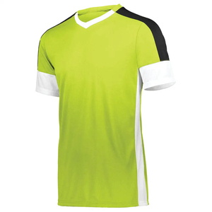 Uniforme de football pour hommes de qualité supérieure, léger, prix de gros, entièrement personnalisable, anti-plis, avec les dernières tendances. - Product Image 5