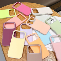Funda de Teléfono TPU de Lujo en Colores Pastel para 17/16/15/14/13/12/11 Pro Max, Acabado Mate Antichoque, Tacto Suave, Diseño de Paisaje Urbano
