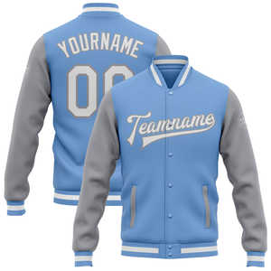 Streetwear décontracté pour hommes de qualité supérieure Varsity Jacket Motif solide Manches en cuir personnalisées Brodé Chenille College Baseball Style - Product Image 1
