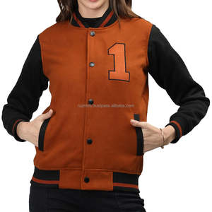 Classic Varsity <b>Jackets</b> for Men and Women Letterman Coat, Casual Campus Style, Lightweight Outerwear - Product Image 2