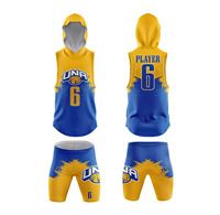 Ensemble de maillots de football personnalisés 7v7, ensemble de maillots de football 7on7, maillots de compression pour match avec sac à dos et casque par Ommiz