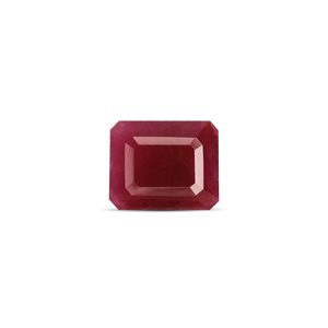 Piedra de Rubí Roja Natural Ovalada Facetada de 7.40 Quilates, 8mm de Altura, Sintética, Tratada con Calor - Product Image 1