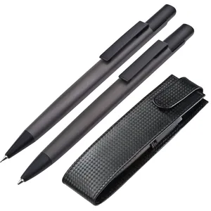Set di Penne in Metallo Personalizzate MAXIMILIAN, Gadget Promozionali Personalizzabili - Product Image 1