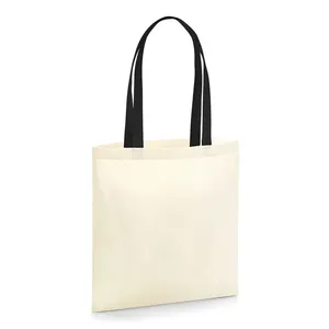 Bolsa de Mano Promocional Orgánica EarthAware - Diseño Ecológico en Contraste - Product Image 3