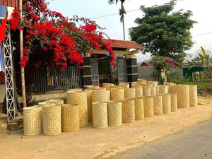 Handwoven <b>Bamboo</b> Webbing <b>Sheet</b> Natural Eco-Friendly Material for Furniture Decoration and Panel Covering From Vietnam Supplier - Product Image 6