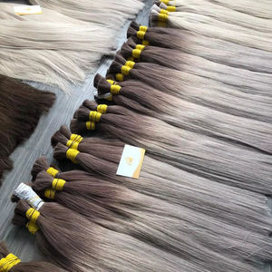 Alta calidad 100% Virgen Color a granel Extensiones de cabello humano de lujo recto Vietnam Venta al por mayor Mejor precio - Product Image 1