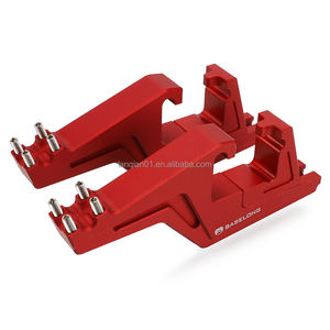 Extensions de repose-pieds réglables pour passagers de 110 à 165 mm pour Honda <span class=keywords><strong>CRF</strong></span> 250 450 250RX RL <span class=keywords><strong>450L</strong></span> RWE CRF150R 150F 250X 230F Accessoires - Product Image 4