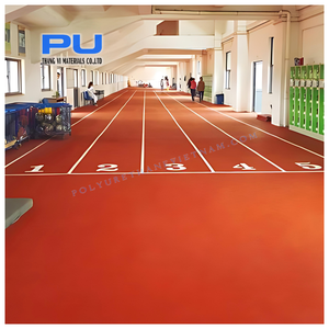 Gránulos de caucho PU de un componente Thang Vi ecológicos para la construcción de pistas de atletismo de EPDM - Product Image 2