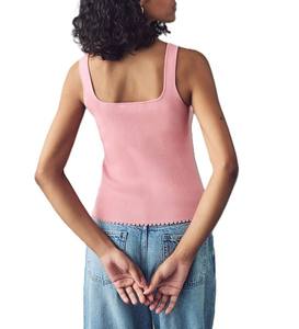 OEM logotipo personalizado secado rápido Fitness entrenamiento deportes correr camisetas sin mangas mujeres camisetas sin mangas verano niñas gimnasio camiseta sin mangas - Product Image 2