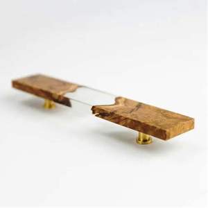 <b>White</b> Marble And Brass Cylinder Handle <b>Door</b> <b>Knob</b> Custom Color Shape Size Made in India - Product Image 5