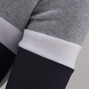 Vente en gros de sweats à capuche décontractés zippés pour hommes 100% coton vêtements de sport et de streetwear avec capuche pour l'hiver - Product Image 5