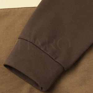Sudadera con capucha para hombre, elegante y a la moda, de mezcla de algodón, con logo y talla personalizados, con un aspecto moderno y suave para uso diario. - Product Image 5