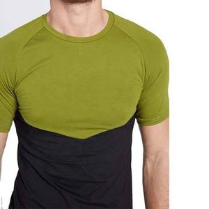 Meilleures ventes T-shirt en satin pour hommes T-shirt en satin de haute qualité de style vintage pour adultes de couleur unie en vente - Product Image 6