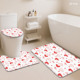 Custom Printed Carpet <b>Bathroom</b> Rug <b>Set</b> for <b>Bathroom</b> Non-Slip Shower Curtain Bath <b>Mat</b> - Product Image 6