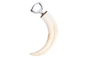 ที่เปิดขวดฮอร์นสำหรับบาร์และปาร์ตี้ที่เปิดขวดเบียร์ฮอร์นเปิดขวดแบบธรรมชาติงานแฮนด์เมด - Product Image 3