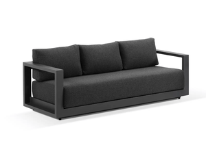 Ensemble de salon d'extérieur moderne en rotin et aluminium pour villa et ferme |   Canapé Lounge Écologique Résistant à l'Eau Horti Club - Product Image 4