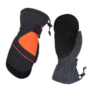 Haute meilleure qualité taux compétitif hiver neige gants d'hiver chaud hommes coupe-vent imperméable pour gants de Ski meilleure qualité faible taux - Product Image 4