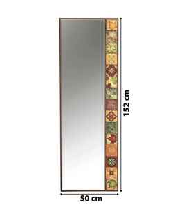 Miroir mosaïque argent, miroir mosaïque rond - Product Image 4