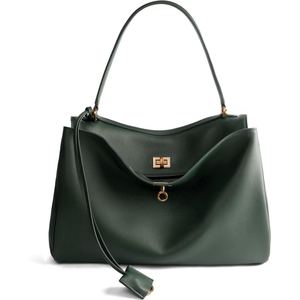 Bolso Bandolera Cruzado de Cuero Vacuno Auténtico para Mujer, Bolso de Hombro de Cuero Genuino para Uso Diario - Product Image 3