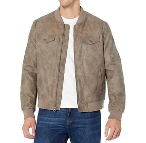 Vestes en cuir pour hommes de haute qualité personnalisées, élégantes et fiables pour les occasions décontractées, coupe ajustée pour hommes - Product Image 4