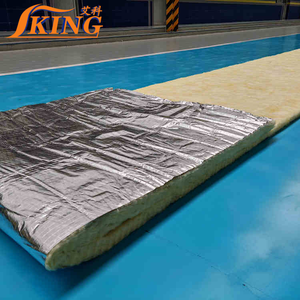 ISOKING <span class=keywords><strong>Rouleau</strong></span> <span class=keywords><strong>de</strong></span> <span class=keywords><strong>laine</strong></span> <span class=keywords><strong>de</strong></span> fibre <span class=keywords><strong>de</strong></span> <span class=keywords><strong>verre</strong></span> prédécoupé 12k 50mm 10m <span class=keywords><strong>de</strong></span> longueur Couverture en <span class=keywords><strong>laine</strong></span> <span class=keywords><strong>de</strong></span> <span class=keywords><strong>verre</strong></span> avec revêtement en feuille d'aluminium ISOKING - Product Image 5