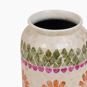 Top Produit sélectionné Fabrication Vases de table en incrustation de nacre florale Vase MOP pour le stockage des fleurs dans le salon - Product Image 5