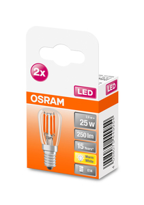 Lampada speciale T26 E14 2.8W 2700K 250Lm LED con cristalli (Osram 4058075432871) - Product Image 2