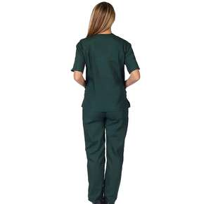 Uniforme de Enfermera, Conjunto de Blusa y Pantalones de Lona Médica, Uniforme Médico Profesional y Cómodo para Personal de Hospital, por HI 2026 - Product Image 3