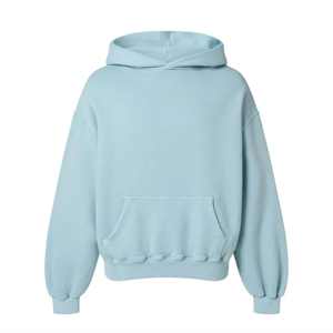 Sweat à capuche lourd d'hiver pour hommes avec logo personnalisé sérigraphie pull oversize sweatshirts en éponge épaisse 100% coton Service OEM - Product Image 1