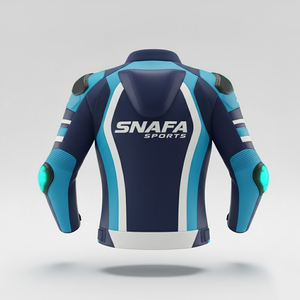 Veste de moto en cuir véritable au meilleur prix, nouveau design, vestes de moto parfaites pour les vêtements de moto sportive - Product Image 2