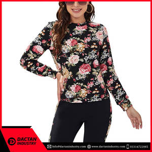 Survêtements de sport pour femmes de haute qualité Logo personnalisé élégant nouveau Design ensembles respirants pour l'été hiver taille XXL en gros - Product Image 4