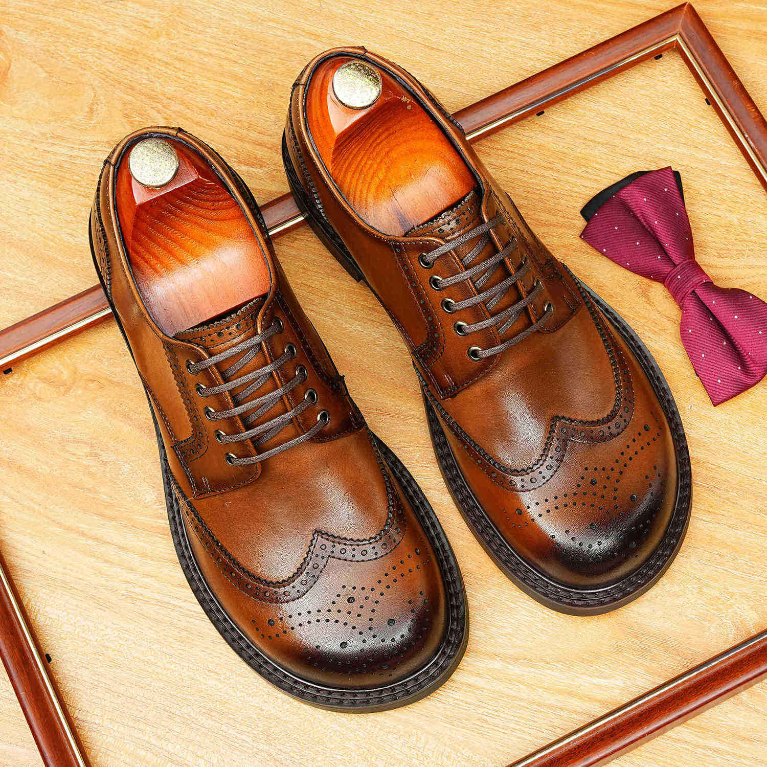 สีน้ำตาล