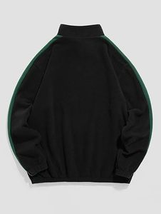 Tamaño personalizado Colores Impreso Logotipo bordado Patrón gráfico Mujeres Hombres Sudaderas Cuello redondo Sudaderas Mockneck - Product Image 3