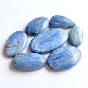 Calidad de exportación Premium 100% cabujones de cianita de fuego azul natural fabricación de joyas genuinas gemas y piedras a precios al por mayor a granel - Product Image 5