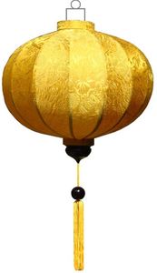 Customizable Vietnamese Silk <b>Bamboo</b> <b>Lanterns</b> - Wedding, New Year, & Event Decorations - Handcrafted VIET FARGIMEX - Product Image 2
