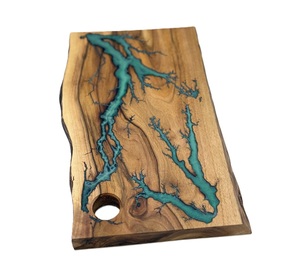 Meilleur prix Planches à découper en résine de bois de manguier de haute qualité pour planche à fromage servant des outils de cuisine pour les légumes - Product Image 1