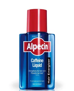 Высокопроизводительный, высокопроизводительный, с кофеином Alpecin, жидкий перезаряжатель для волос, 6,76 унции, тоник для кожи головы для разжижения волос мужчин