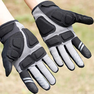 Gants de sport en cuir pour hommes, protection des mains, motocross, gants de cyclisme - Product Image 6