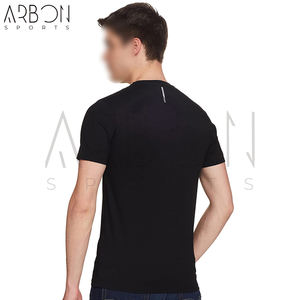 เสื้อยืดผ้าคอตตอนสำหรับผู้ชายเสื้อลำลองผ้าแห้งเร็วไซส์พิเศษพิมพ์ลายโลโก้ตามสั่ง100% - Product Image 2