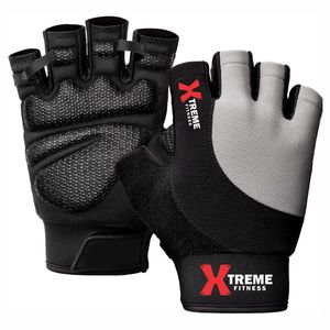 Guantes de Gimnasio Personalizados con Logotipo de Alta Calidad, Medios Dedos, con Cordones, para Entrenamiento, Fitness, Levantamiento de Pesas, para Hombres y Mujeres - Product Image 1