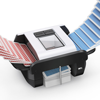 Nouvelle Machine à Mélanger les Cartes Automatique Deluxe Exclusive à 2 Jeux, Mélangeur de Cartes de Qualité Casino
