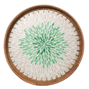 Eid Gift Party ถาดประดับมุก,ถาดหวายสำหรับทำเค้กผลไม้บิสกิต - Product Image 1