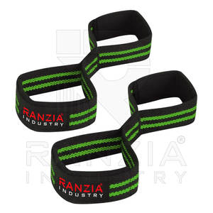 Figura 8 correas gimnasio entrenamiento gimnasio logotipo personalizado disponible Powerifting muñequeras figura ocho envolturas productos de gran oferta - Product Image 5