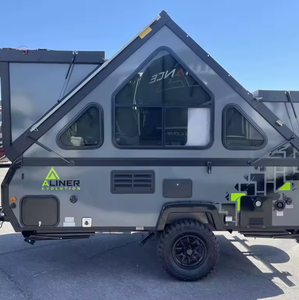 LISTO PARA ENVIAR Remolque de Viaje Ligero de Aluminio de 15 pies con Doble Amortiguación, Modelo A1ners Evolution 2025 2026, Tipo A-frame, para 12 Personas, 4 Camas - Product Image 1