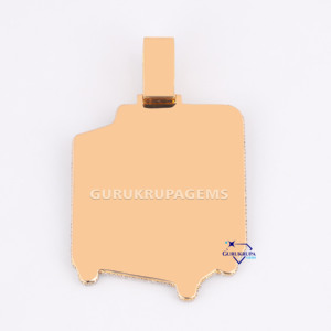 Glamorous Custom 14kt <b>Solid</b> <b>Gold</b> <b>Pendant</b> Iced out Hip Hop Style with Labgrown Brilliant Cut Diamonds VVS Clarity for Unisex - Product Image 6