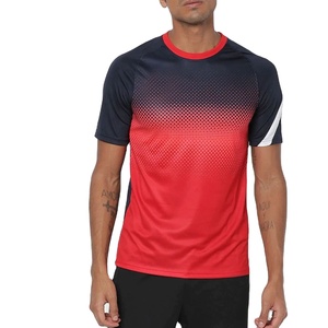 Camisetas para hombre de manga corta con estampado de pintura a la moda de alta calidad, las mejores camisetas de sublimación para hombre con logotipo personalizado barato - Product Image 1
