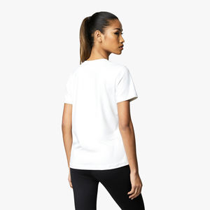 2024 alta calidad 180-200gsm 100% tela de Jersey de algodón peinado con camisa de diseño personalizado para mujer - Product Image 3