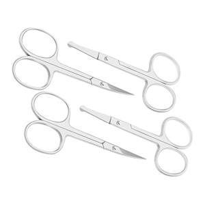 Ciseaux de manucure de beauté de qualité supérieure Ciseaux à ongles incurvés avec lame tranchante en acier inoxydable et poignée en plastique - Product Image 2